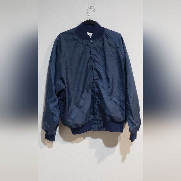 Vtg 1980’s Honig’s Whistle Stop Ann Harbor L Windbreaker Full Zip Jacket in EUC - Picture 1 of 7